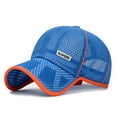 thumbnail image 1 of HNMKIU Youth Unisex Adjustable Snapback Trucker Cap Breathable Baseball Hat For Kids G,One Size, 1 of 2