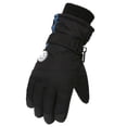 thumbnail image 1 of HNMKIU Youth Winter Sports Gloves Insulated Thermal for Teen Boys Girls Skiing Snowboarding Outdoor Activities Black,15-18 Years, 1 of 5