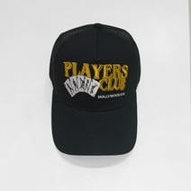 HNQY Players Club Logo Cotton Canvas Cap Men Women Sun Protection Cap Trucker Hat