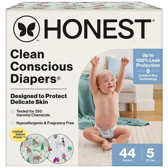 Hello Bello Disposable Daytime Diapers - Alphabet Soup - Size N (35ct ...