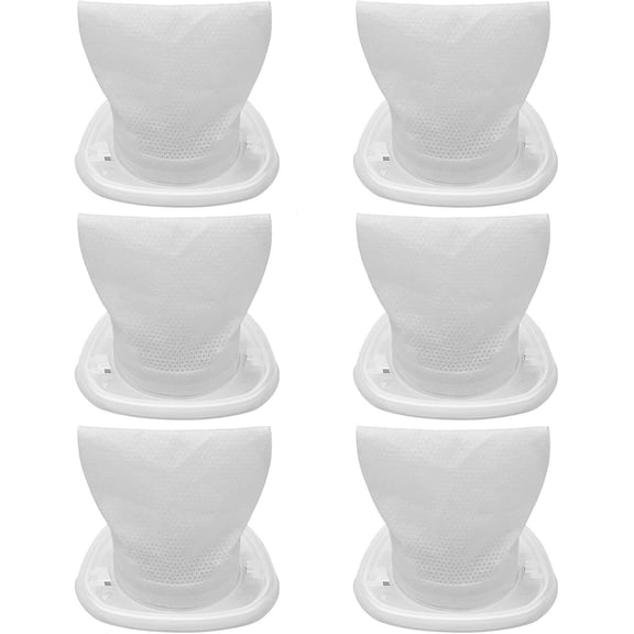 HNVCF10 Filter Compatible with Black and Decker Hand Vacuums, HNVC215BW52, HNVC215B10, HNVC115J06, HNVC115B22(6 Pack)