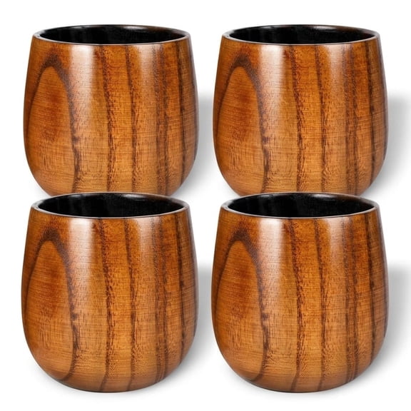 Generic Handcrafted Whiskey Glasses Set of 4, 10oz Old Fashioned Bourbon Cup