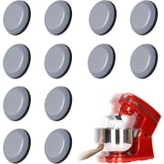HNYG 12Pcs Kitchen Appliance Slider, Appliance Sliders for Small Kitchen Appliances, Round Self Adhesive, Kitchen Appliance Sliders for Countertop