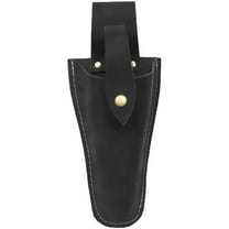 HNYG Plier Holder for Belt, Durable Leather Sheath Pouch Holder, Tool Holsters for Garden Pruning Pliers, Shears, Scissors or Knife, Black