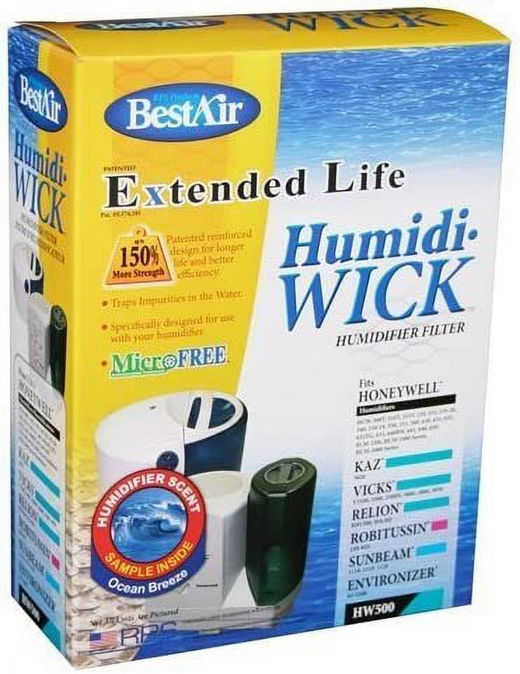 RPS Products Humidifier Wick Filter HW500 Compatible With Honeywell HCM1000 - 1 Pack