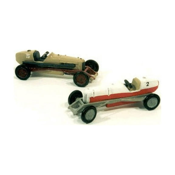 HO 1930's Gilomore Lion Special Race Cars (2) Metal Kit