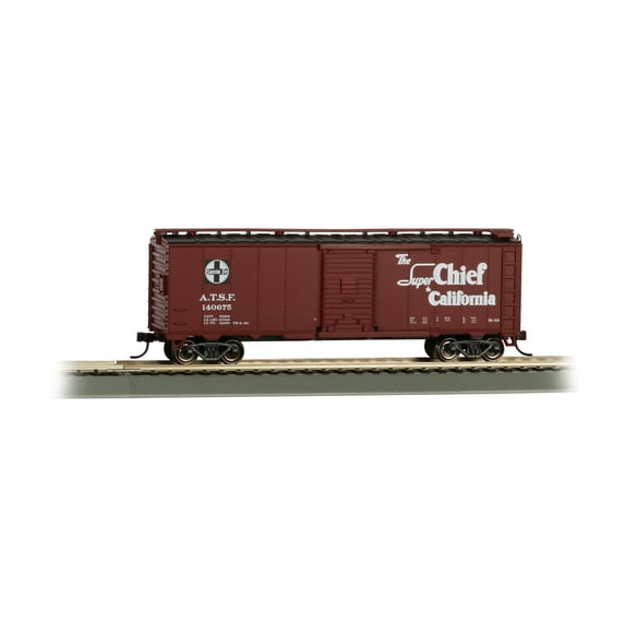 Bachmann 16501 HO Santa Fe Map Super Chief 40' Box Car