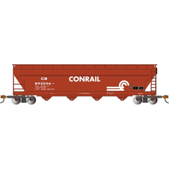 Bachmann 17560 HO Scale Conrail - 56' ACF Center-Flow Hopper