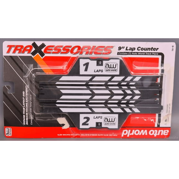 HO 9" Lap Counter Track (1pk)