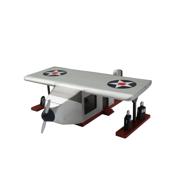 Bachmann Industries Roadside U.S.A Building HO Scale Airplane Gas Station