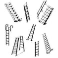 thumbnail image 1 of HO Assorted Steps & Ladders, 1 of 1