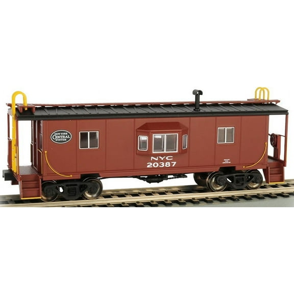 HO Bay Window Caboose w/Roof Walk New York Central