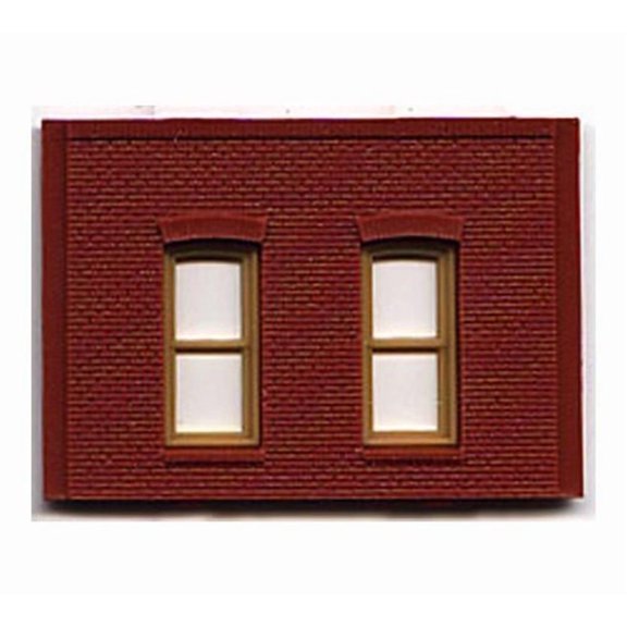 HO DPM 1 Story/2 Rectangular Window Wall (4)