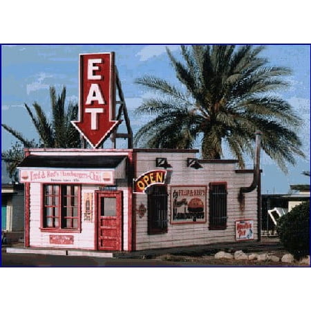 HO Fred & Red's Cafe Kit