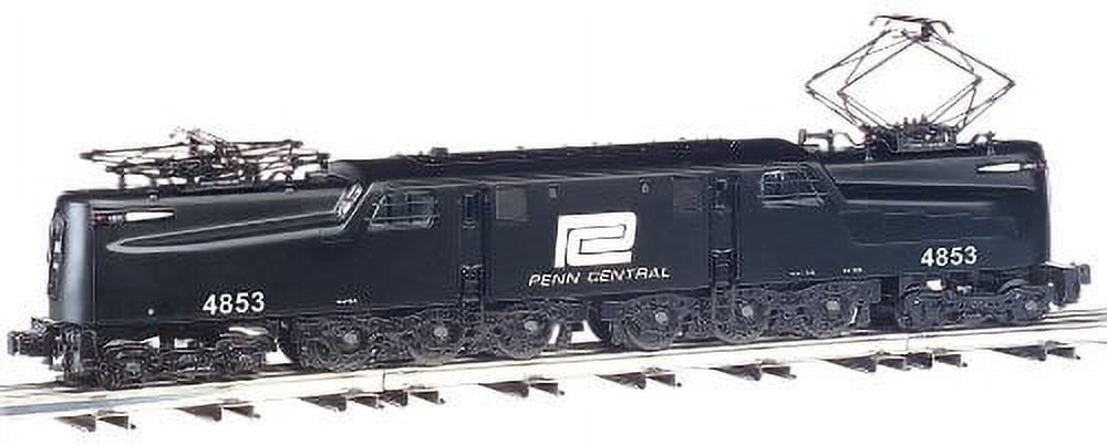 Bachmann - GG1 Electric w/Sound & DCC -- Penn Central #4853 (black, white) - HO