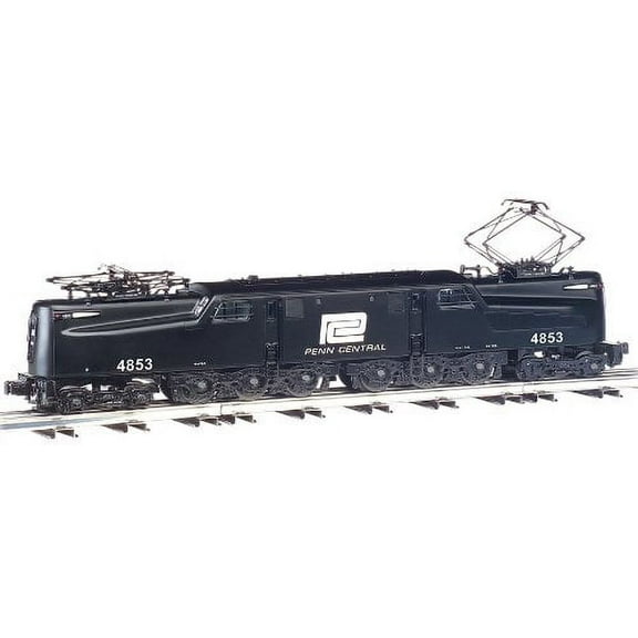 Bachmann - GG1 Electric w/Sound & DCC -- Penn Central #4853 (black, white) - HO