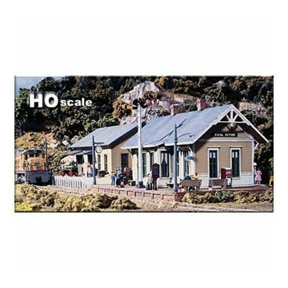 HO KIT DPM Gold Coal River Passenger Depot