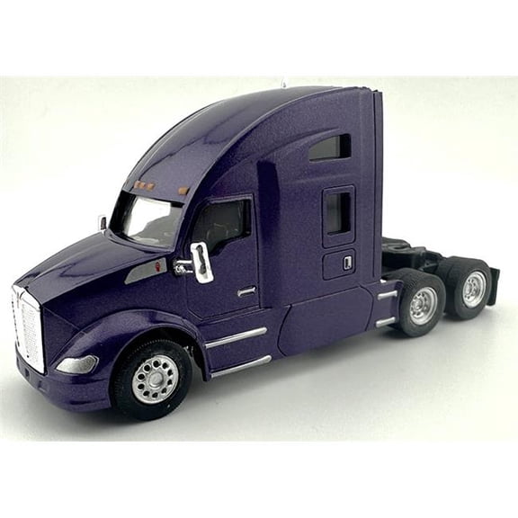 HO LOGISTICS HO-HL-68003 Kenworth T680 Sleeper Cab Tandem Axle Tractor - Purple