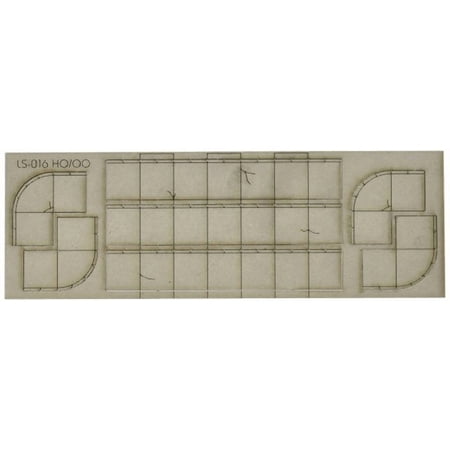 Bachmann HO Scale Train Accessories Concrete Sidewalk 39104