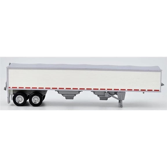 HO Logistics HO-HL-467 1-87 Scale Covered Grain Model Trailer - Plastic