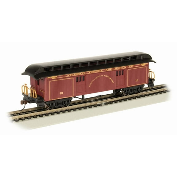 Bachmann 15304 HO Scale  BAGGAGE (1860-80 ERA) - SANTE FE