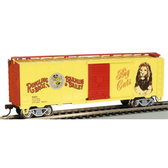 HO RINGLING 40' PS-1 Boxcar Big Cats