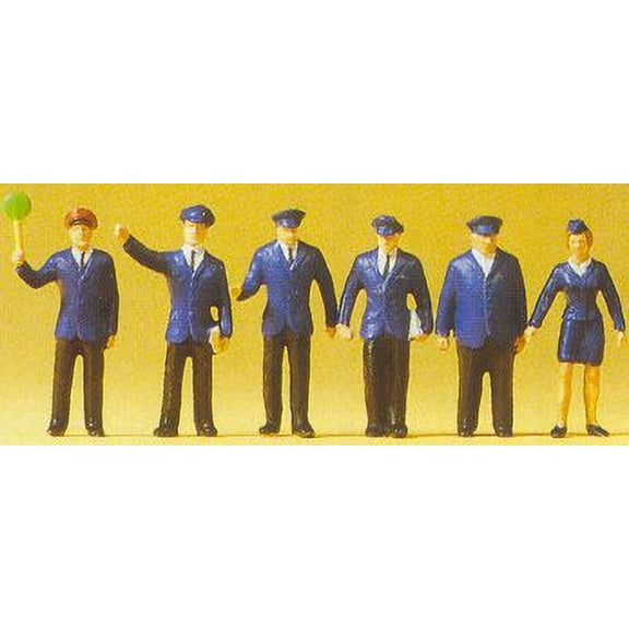 HO Railroad Personnel Set #2 (6)
