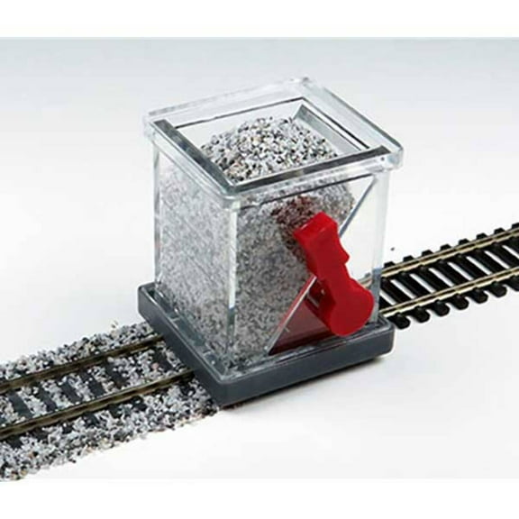 HO SCALE BALLAST SPREADER with SHUTOFF - HO Scale, Ballast the easy way with this handy tool By Bachmann Trains