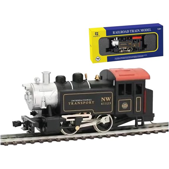 HO Scale 0-4-0 Powered Steam Locomotive (12V) Metal Wheelsets, Factory Installed Knuckle Couplers, Classic Industrial & Yard Switcher Locomotive Only Visit the Ylutex Store