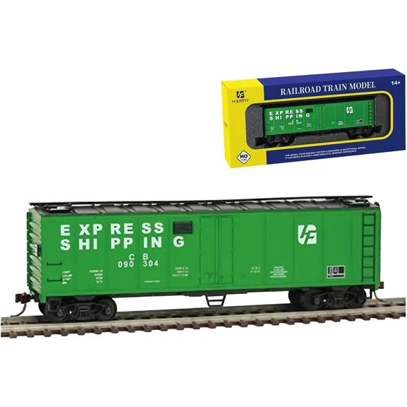 HO Scale 40 Foot Chemical Tank Car Metal Wheelsets, Installed Knuckle Couplers, Classic American Liquid Freight Car, Industrial Chemical Transport Rolling Stock Only