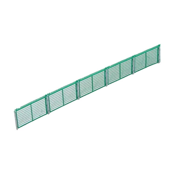 HO Scale Fence Train Accessory Landscape Decoration Durable ABS for Model Building Railway Scenes and Crafts
