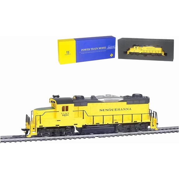 HO Scale GP 20 Diesel Locomotive Engine Susquehanna NYSW 2064, CNC Machined Metal Chassis, 14V Ready, Copper Wheels, Installed Knuckle Couplers, Historic Turbocharged GP 20 Design Engine Only