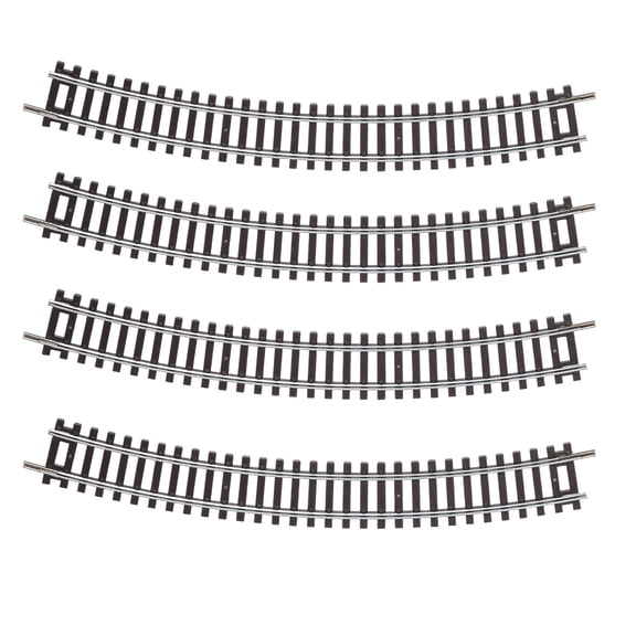 HO Scale PowerFeed Curve Track R31 Builtin Track Power Clip Analog