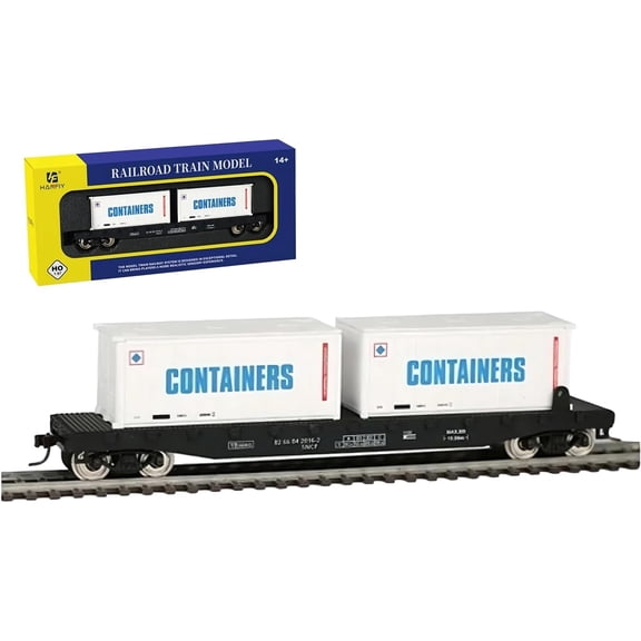 HO Scale Train Carriage, 1:87 Carriage Compatible with All HO Model Railroads, Collection for Miniature Model Train Enthusiasts (98240)