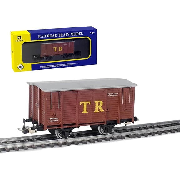 HO Scale Train Carriage, 1:87 Carriage Compatible with All HO Model Railroads, Collection for Miniature Model Train Enthusiasts (98510)