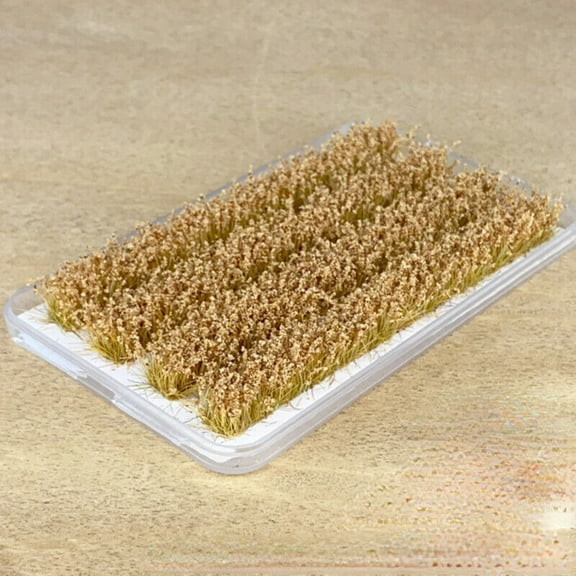 HO Scale Wheat Field Model Train Scenery Landscape Diorama Garden Railway Miniature Plants