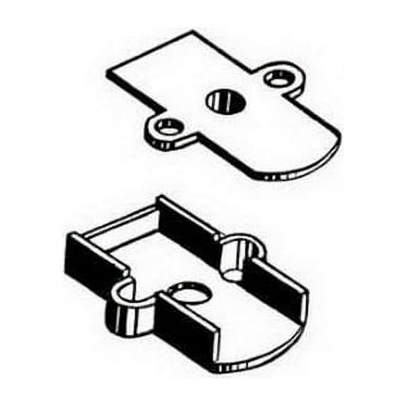 Kadee 234 HO Scale #234 Plastic Draft Gear Boxes & Lids -- 10 Pair