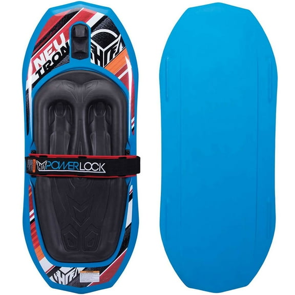 HO Sports Neutron Kneeboard with Powerlock Strap, Black/Blue