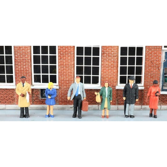 HO Standing Office Workers/6pc