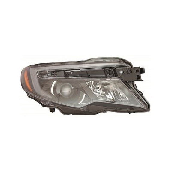 New Aftermarket Passenger Side Halogen Headlight Assembly 33100TG7A02 fits 2016-2018 Honda Pilot LX Sport Utility 4-Door::With Auto Off