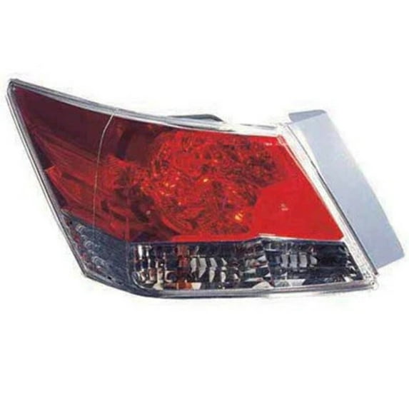 HO2800172 Rear Driver Side Tail Light Assembly for 2008-12 Honda Accord Sedan