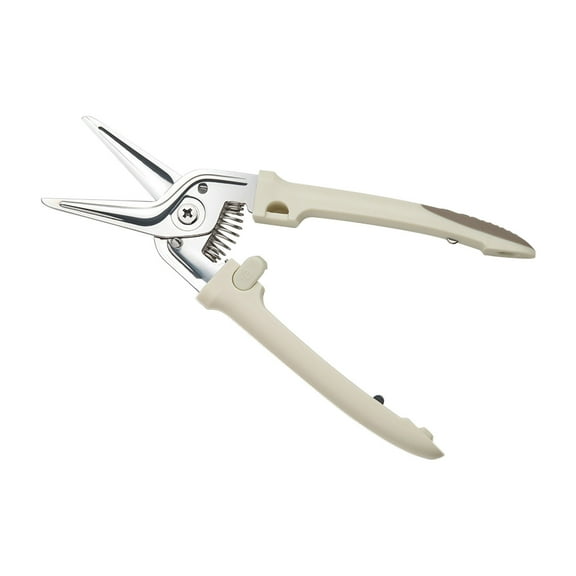 HOARBOEG 10.2*2.3in Versatile Stainless Steel Kitchen Scissors Multi-Purpose for Fish, Meat, Herbs & Vegetables with Ergonomic Non-Slip Handle, Spring-Assisted - Home Cooking Essential