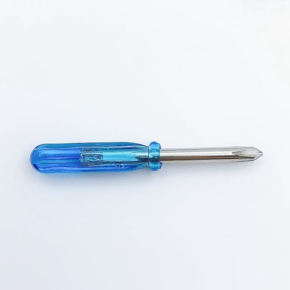 HOARBOEG 10-Piece Mini Screwdriver Set with 5 Slotted and 5 Phillips Heads - 3mm Precision Screwdrivers for Electronics Repair, Watch Fixing and DIY Crafts