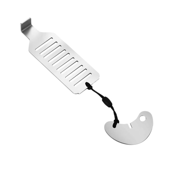 HOARBOEG 10Pcs Stainless Steel Door Stop Security, Portable Anti-Theft Door Stopper for Home & Travel, Women Living Alone Safety, Heavy Duty Door Brace for Apartment, Hotel, Dorm Room, 3.31in