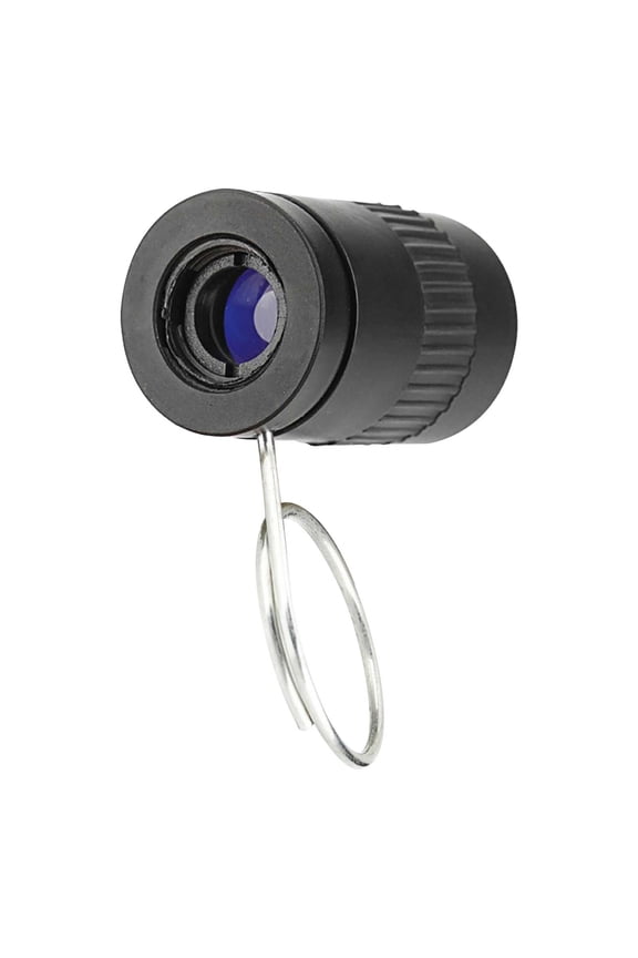 HOARBOEG 2.5X HD Mini Monocular Telescope - 17.5mm Ultra-Compact Metal Scope with Macro Lens, Keychain Clip for Birding/Hiking/Close-Up Inspection Christmas Gift