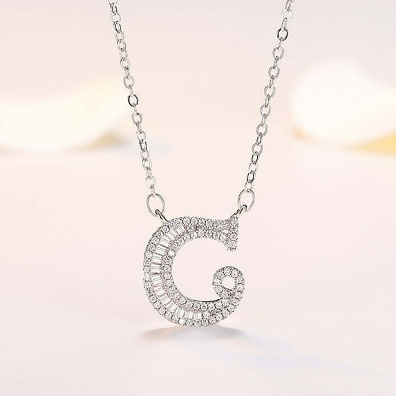HOARBOEG 26 Initial Necklace for Women, Letter A-Z Pendant Necklace Christmas Mothers Day Birthday Gifts for Women Mom Wife Jewelry