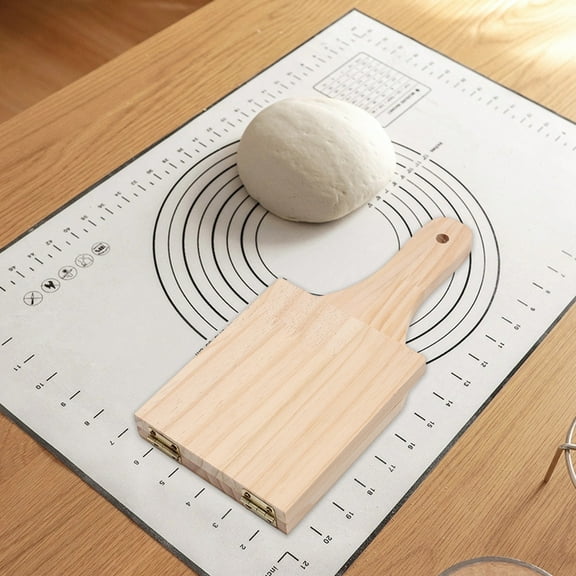 HOARBOEG 4.52*10.23in Wooden Gnocchi Boards, Quick Butter Paddles Rolling Dough Board, Kitchen Spaghetti Noodles Roller Board Pasta Making Tools for Home