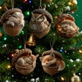 thumbnail image 1 of HOARBOEG 5Pcs Forest Christmas Ornaments Set with Sleeping Animals in Acorns, 4 Inch Woodland Animal Decor for Christmas Tree, Nature Themed Holiday Decor for Tree Garland Wreath and Tabletop Display, 1 of 9