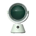 thumbnail image 1 of HOARBOEG 7.1*4.7*9.4in Small Desk Fan High-Speed Turbo High-Speed Turbo USB Desktop Fan with LCD Display Summer Personal Cooling Fan with Night Light Summer Gift, 1 of 2