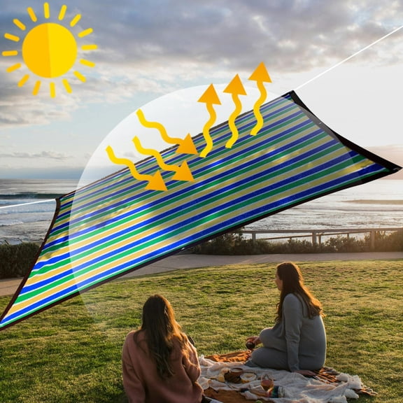 HOARBOEG 9.84*9.84 ft Shade Cloth Outdoor Sun Shading Net UV Protection Sun Shade Net for Patio Greenhouse Fence Pergola Sunscreen Mesh